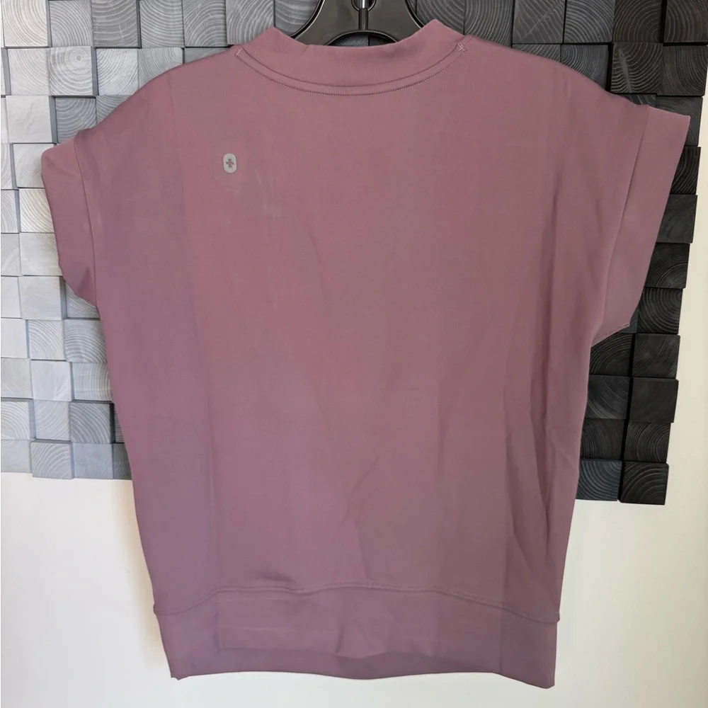 Figs V-Neck Scrub Top -Plum - Picture 9 of 12